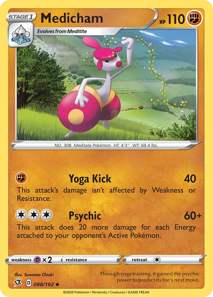 Medicham 098/192 Uncommon