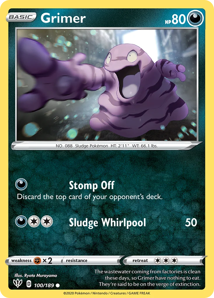 Grimer 100/189 Common