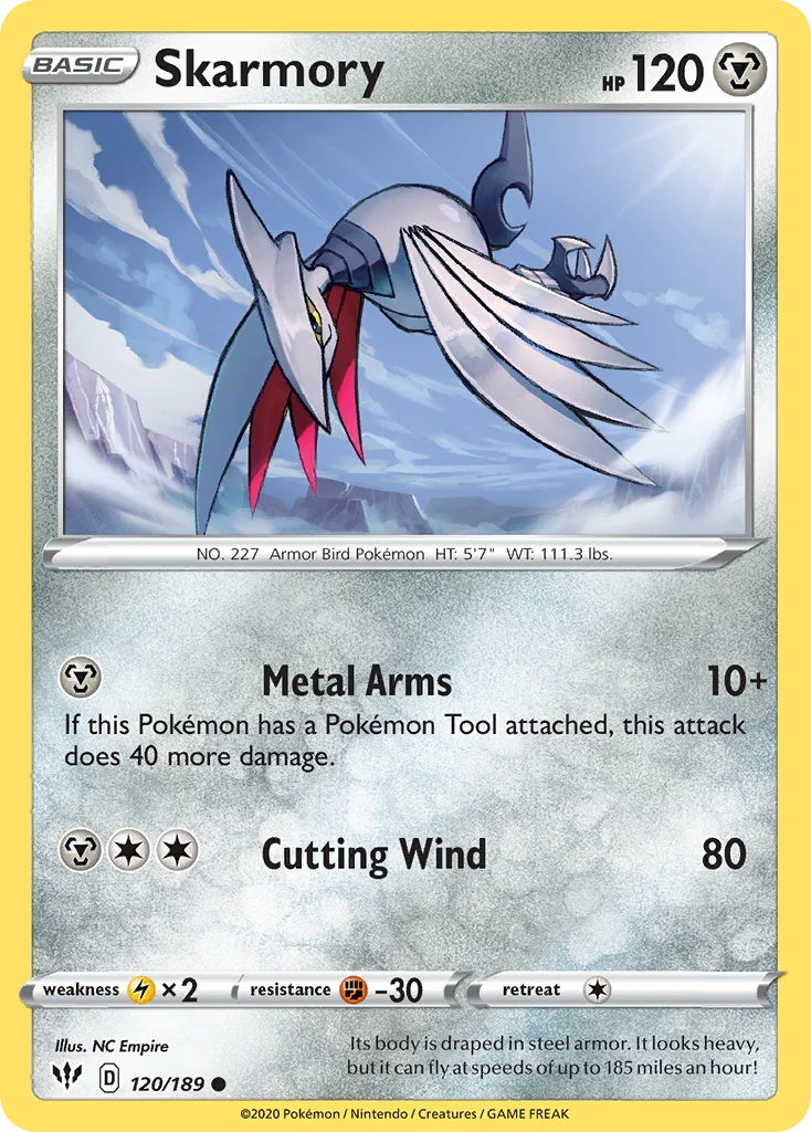 Skarmory 120/189 Common