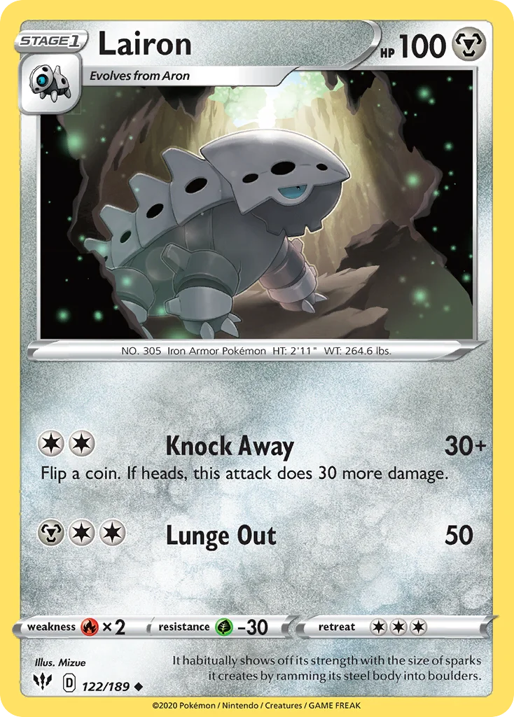 Lairon 122/189 Uncommon