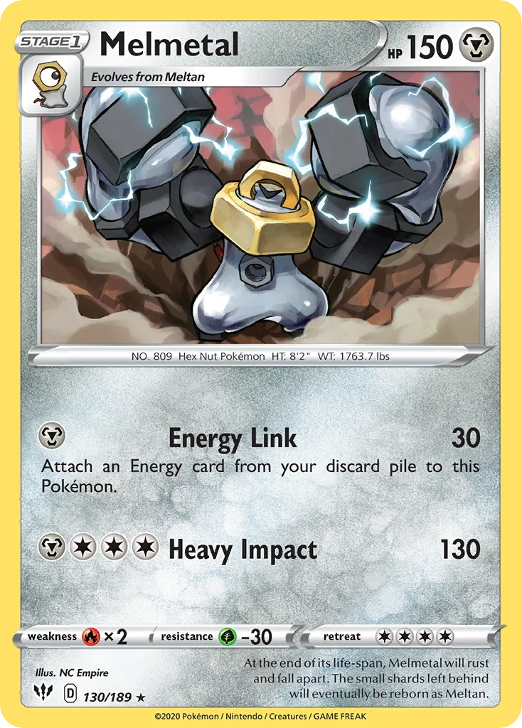 Melmetal 130/189 Rare