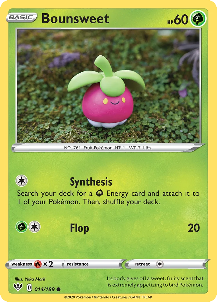 swsh3-14 Bounsweet 014/189 Common