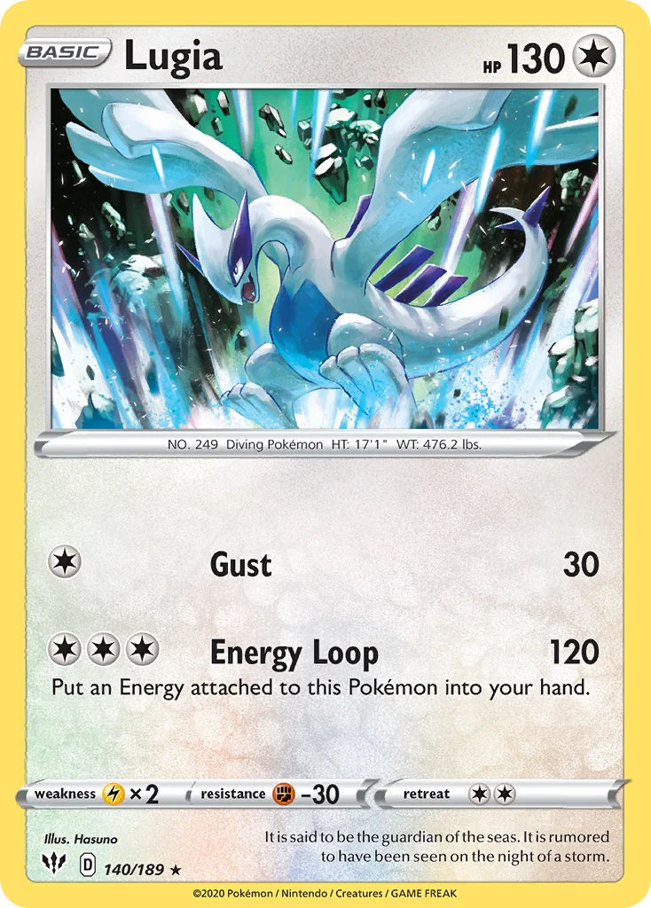 Lugia 140/189 Rare