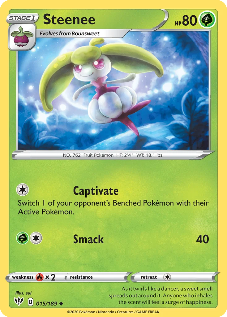 swsh3-15 Steenee 015/189 Uncommon