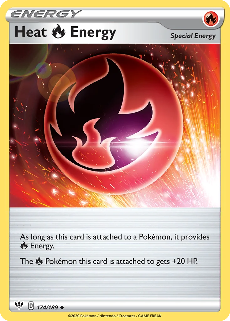 Heat Fire Energy 174/189 Uncommon