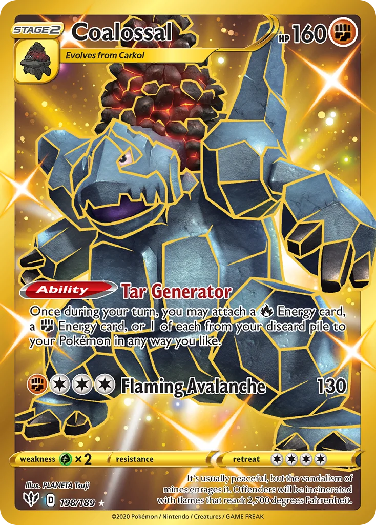 Coalossal 198/189 Rare secret