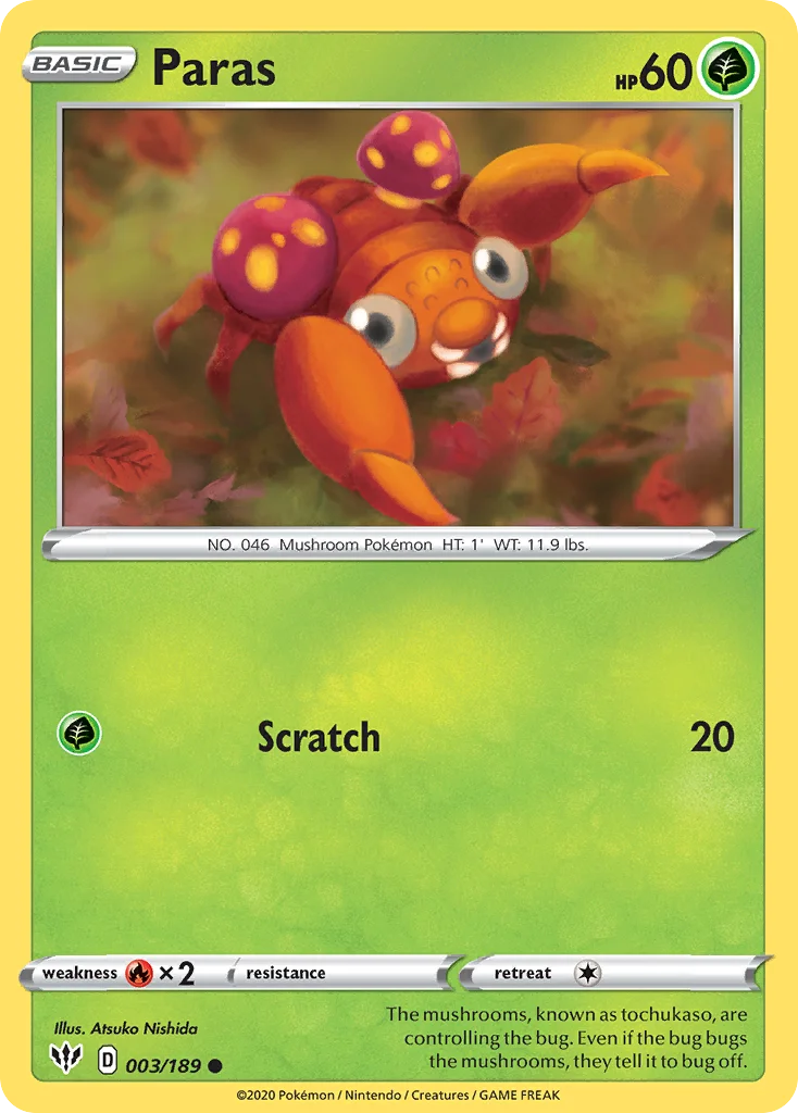 swsh3-3 Paras 003/189 Common