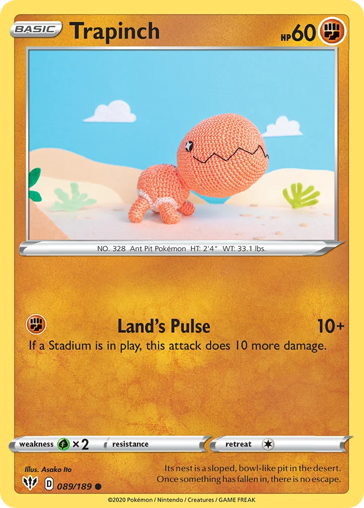 swsh3-89 Trapinch 089/189 Common