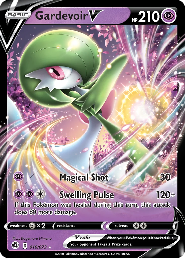 swsh35-16 Gardevoir V 016/073 Rare holo v