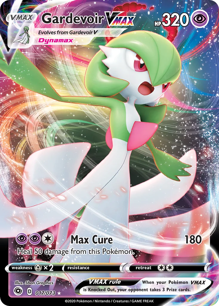 swsh35-17 Gardevoir VMAX 017/073 Rare holo vmax