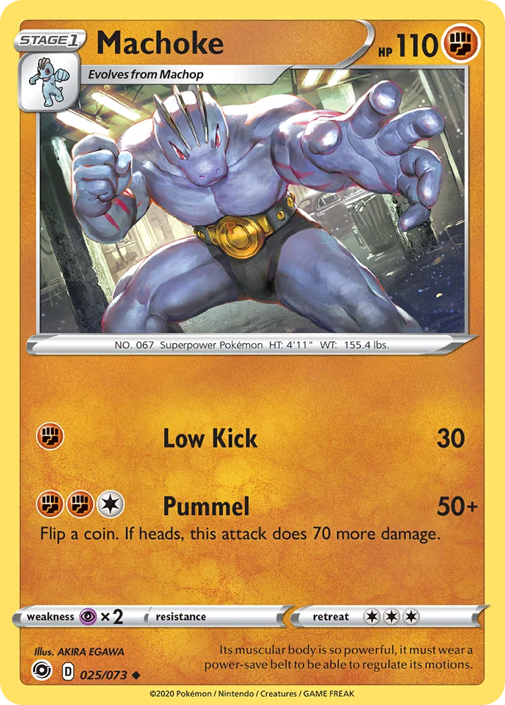 Machoke 025/073 Uncommon