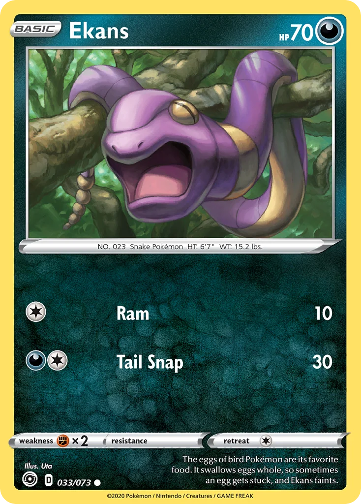 swsh35-33 Ekans 033/073 Common