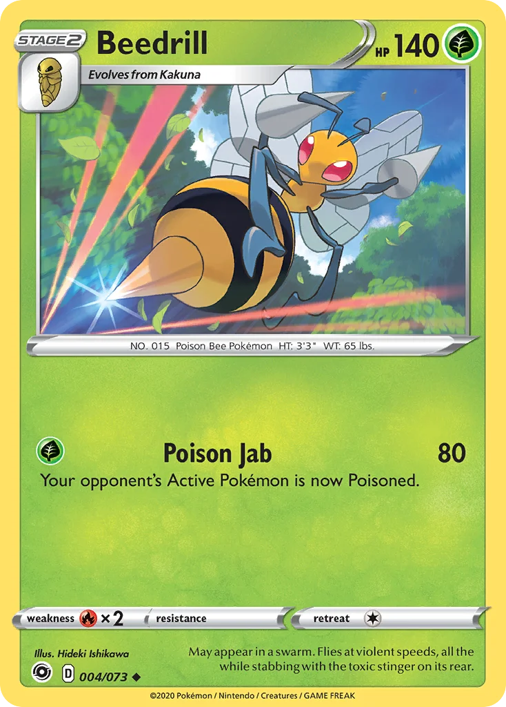 swsh35-4 Beedrill 004/073 Uncommon