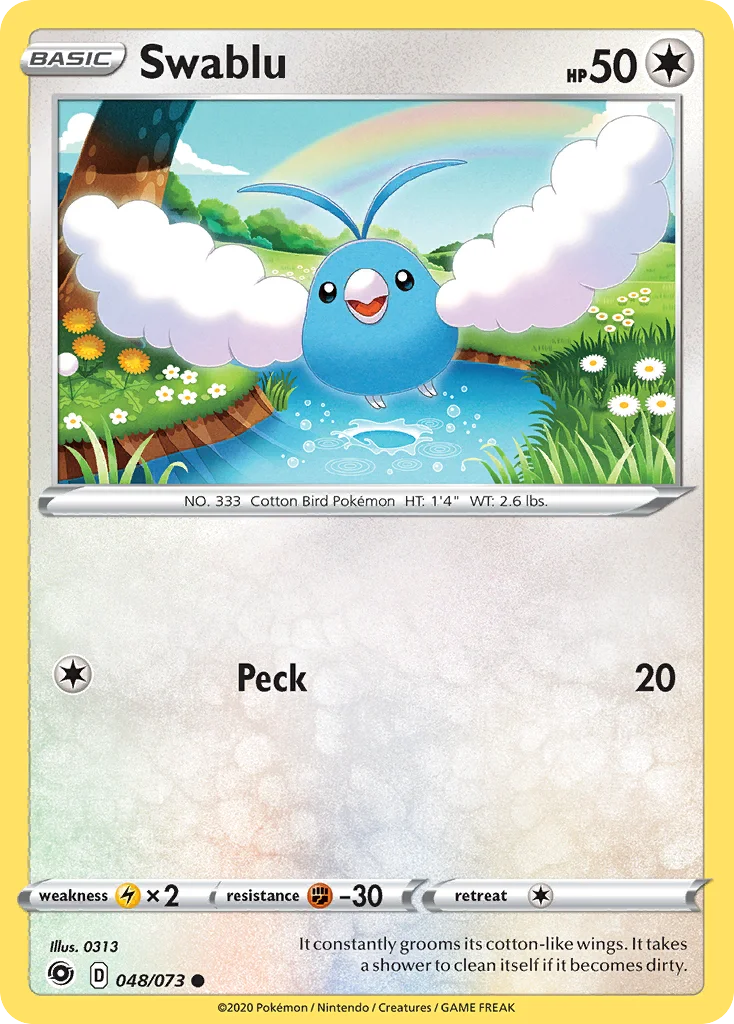 swsh35-48 Swablu 048/073 Common