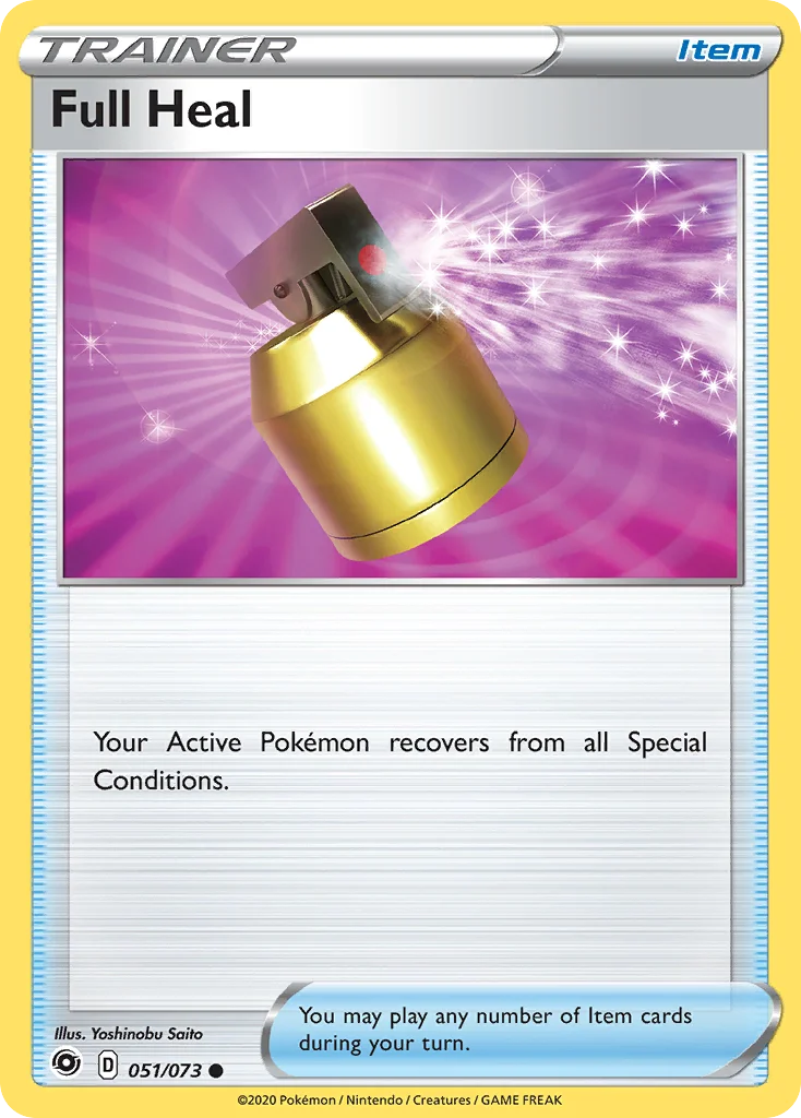 swsh35-51 Full Heal 051/073 Uncommon