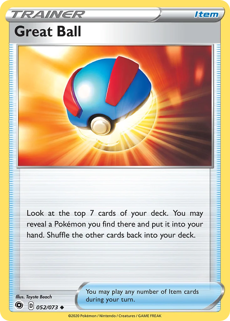 swsh35-52 Great Ball 052/073 Uncommon
