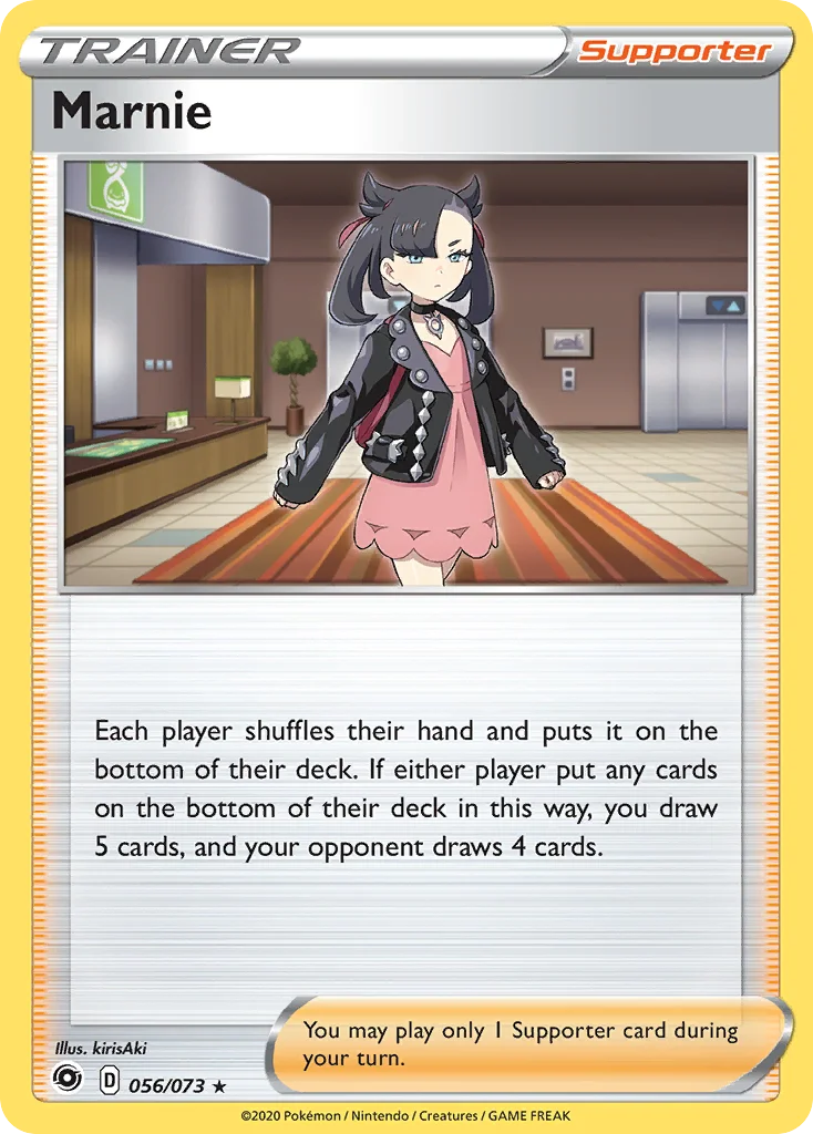 swsh35-56 Marnie 056/073 Rare holo