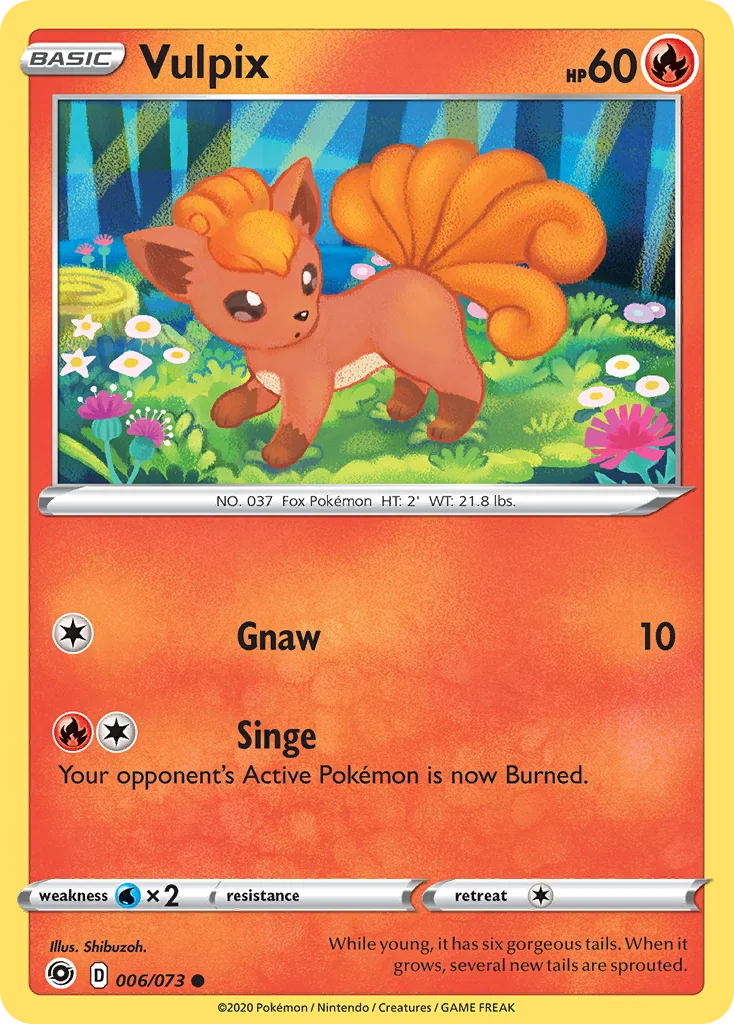 swsh35-6 Vulpix 006/073 Common