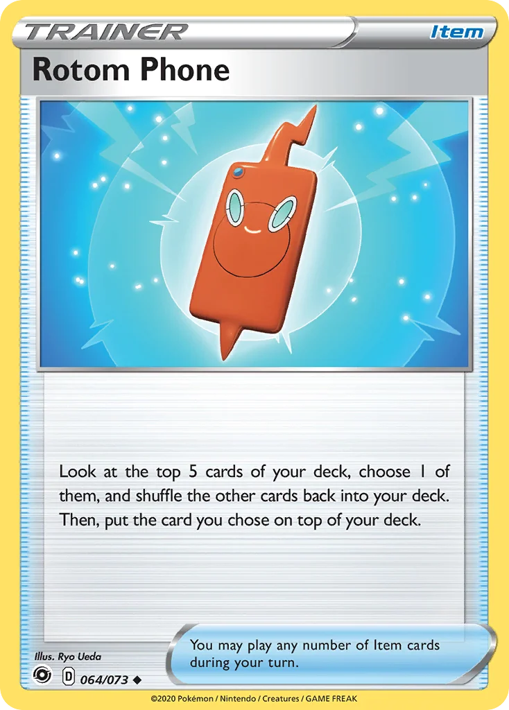 swsh35-64 Rotom Phone 064/073 Uncommon