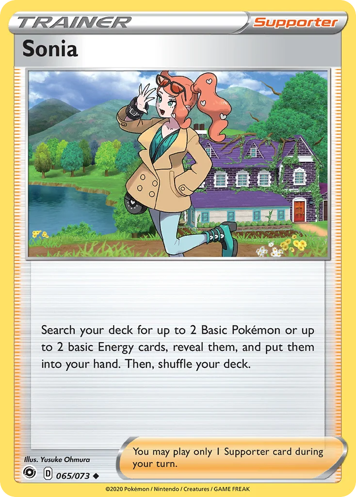 swsh35-65 Sonia 065/073 Uncommon