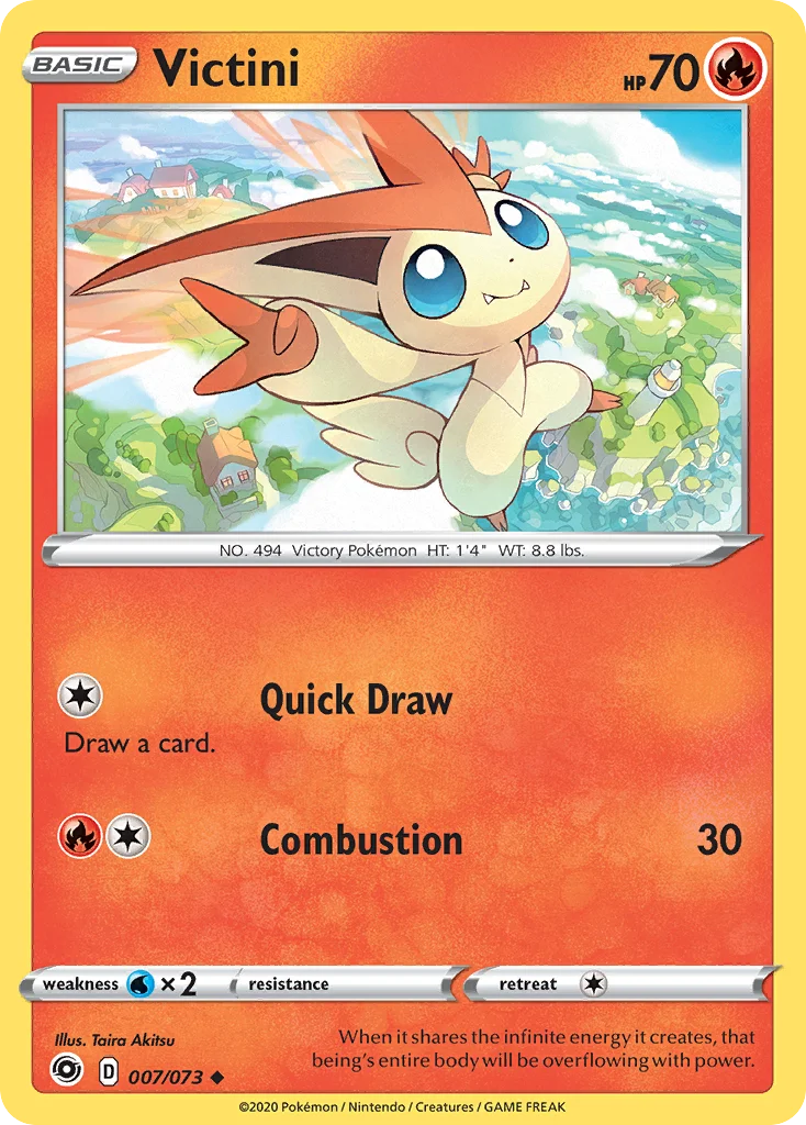 swsh35-7 Victini 007/073 Uncommon