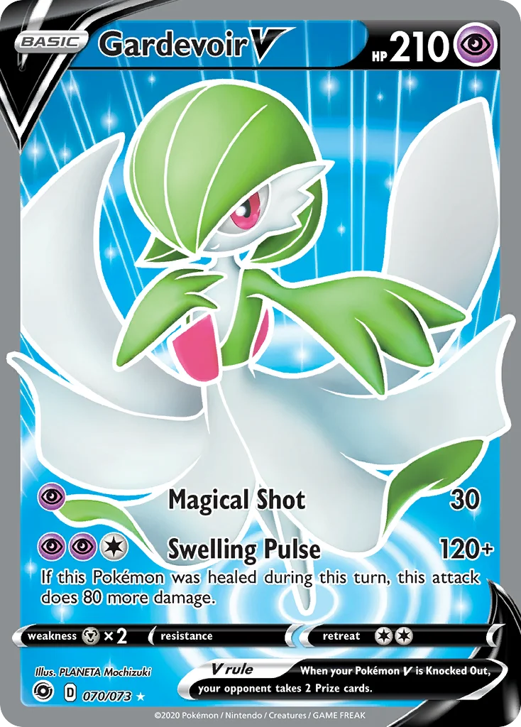 swsh35-70 Gardevoir V 070/073 Rare ultra