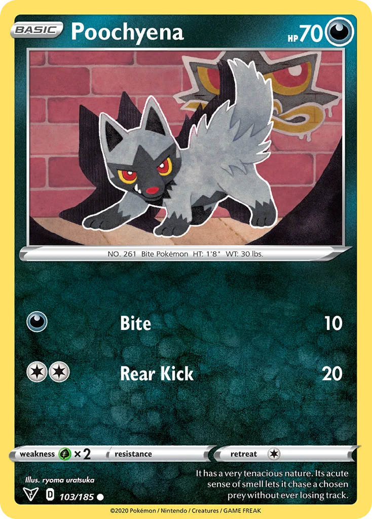 Poochyena 103/185 Common
