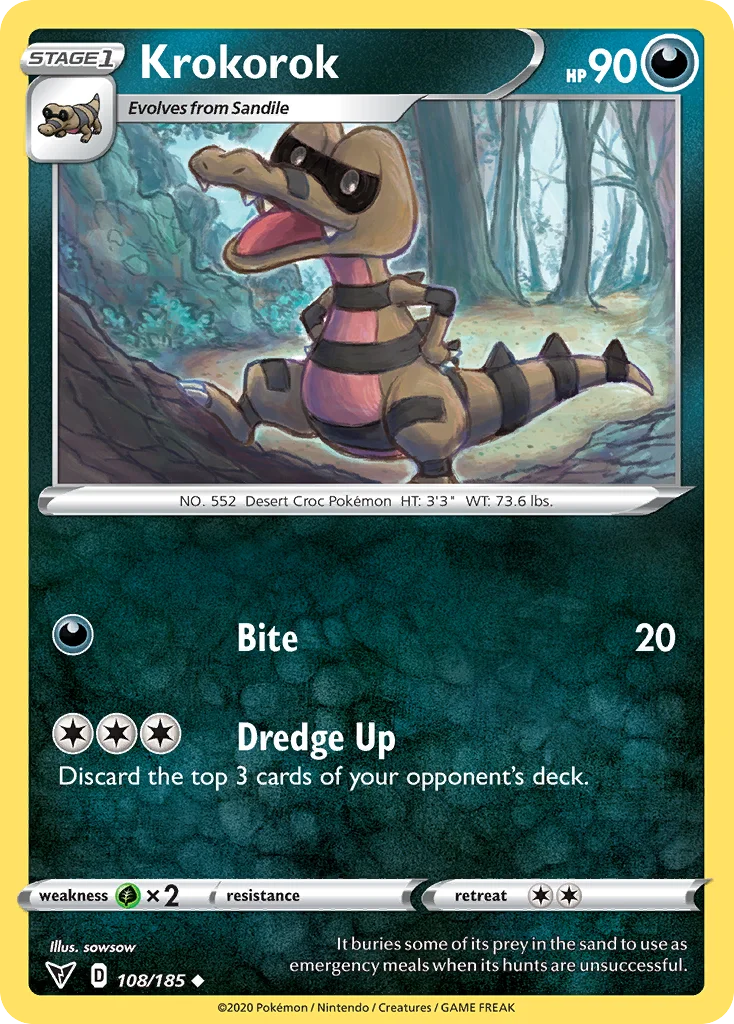 Krokorok 108/185 Uncommon