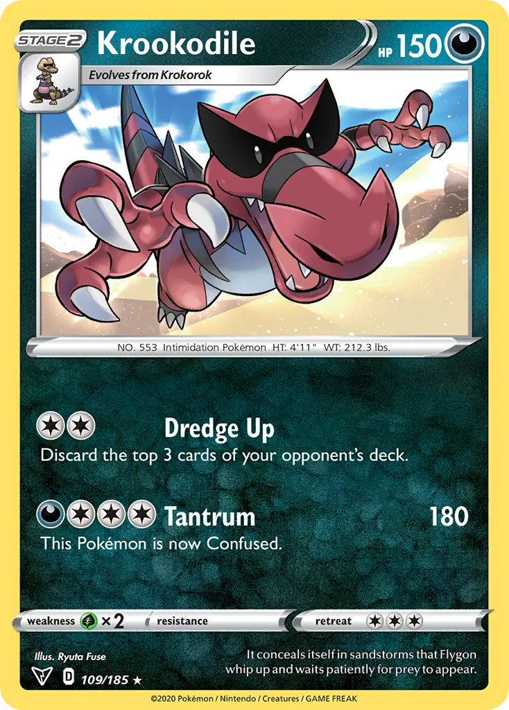 Krookodile 109/185 Rare