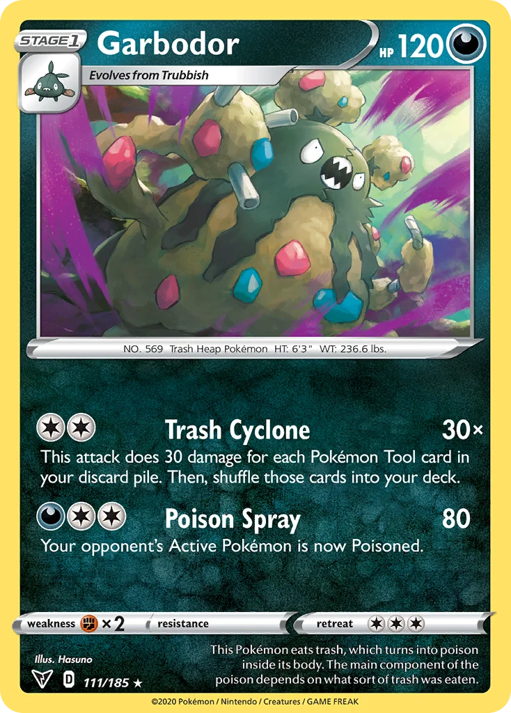 Garbodor 111/185 Rare