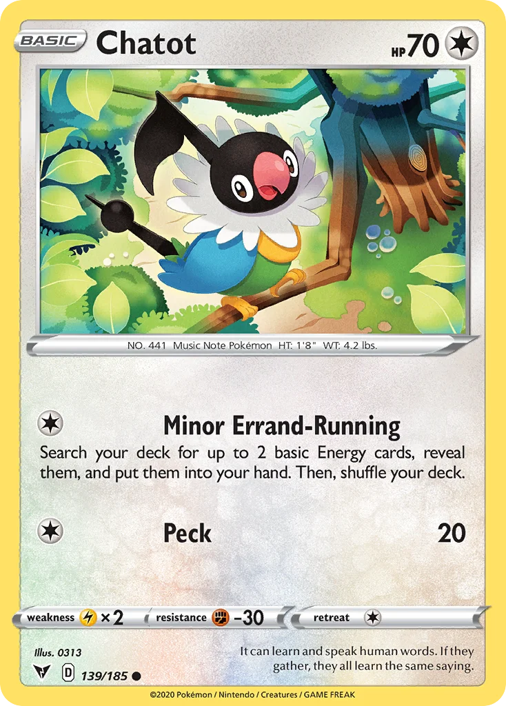 Chatot 139/185 Common
