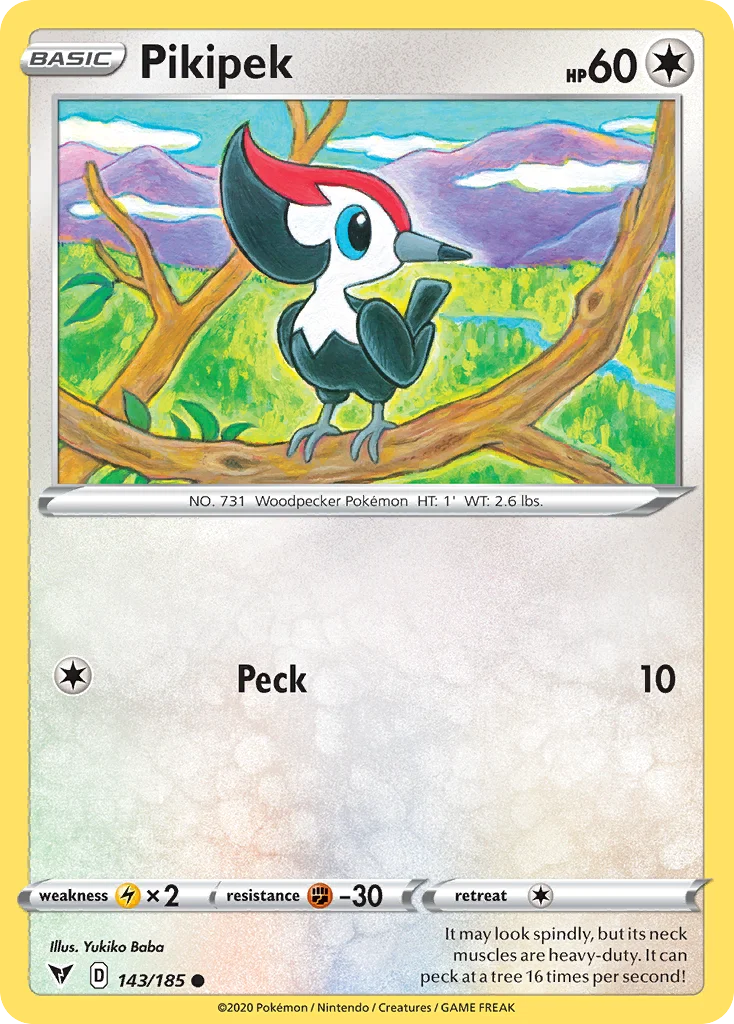 Pikipek 143/185 Common