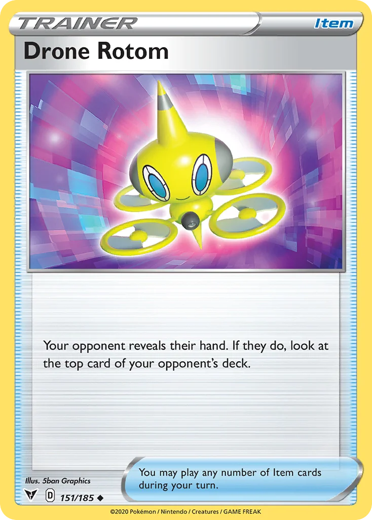 Drone Rotom 151/185 Uncommon