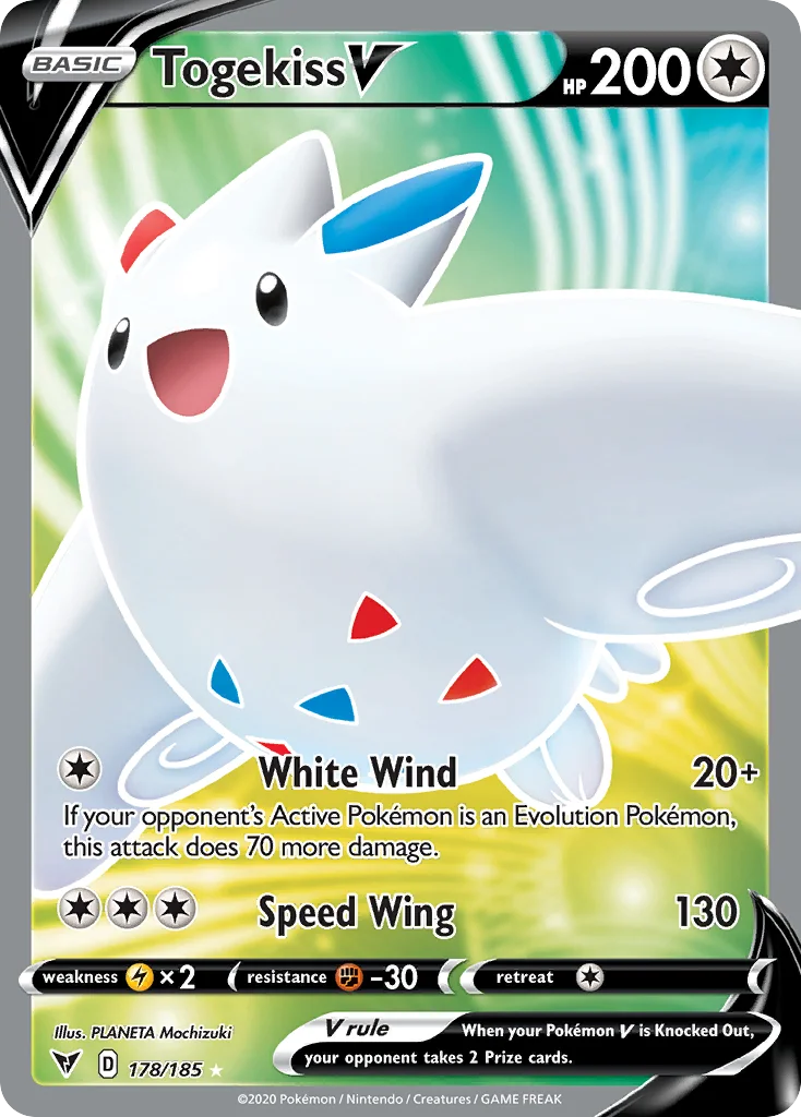 swsh4-178 Togekiss V 178/185 Rare ultra