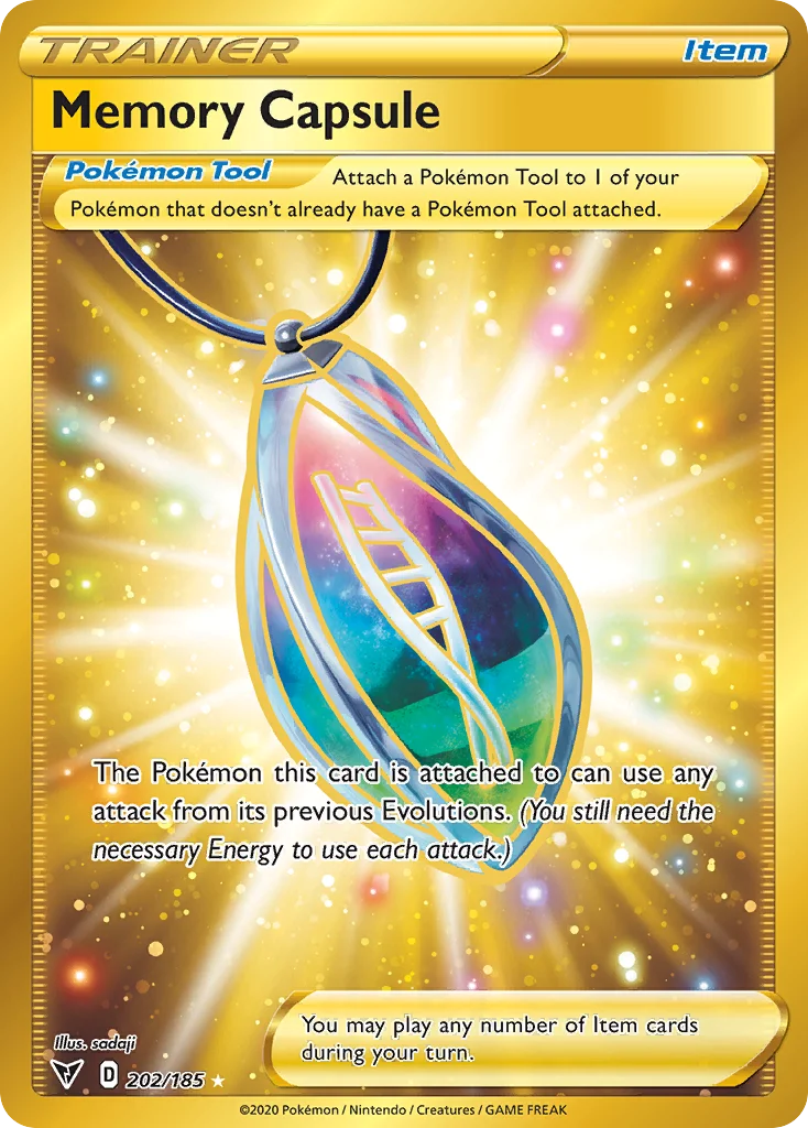 Memory Capsule 202/185 Rare secret