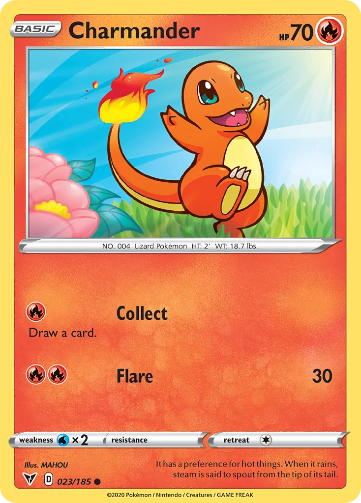 Charmander 023/185 Common