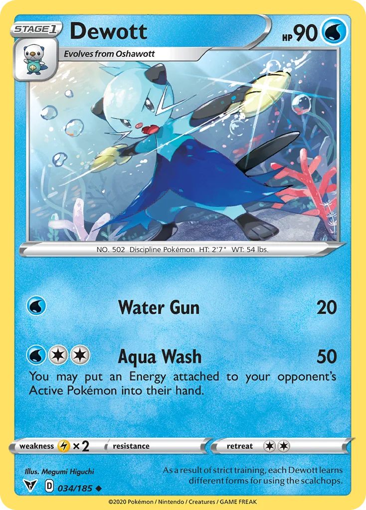 Dewott 034/185 Uncommon