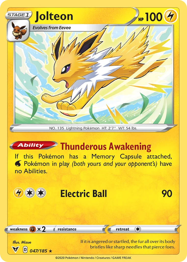 Jolteon 047/185 Rare