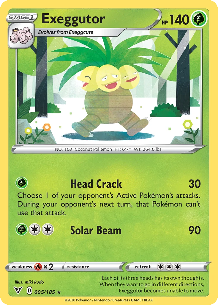 Exeggutor 005/185 Rare