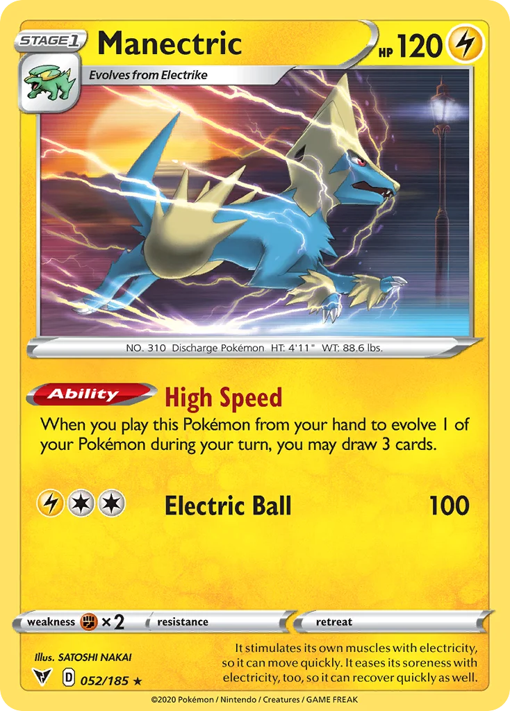 Manectric 052/185 Rare