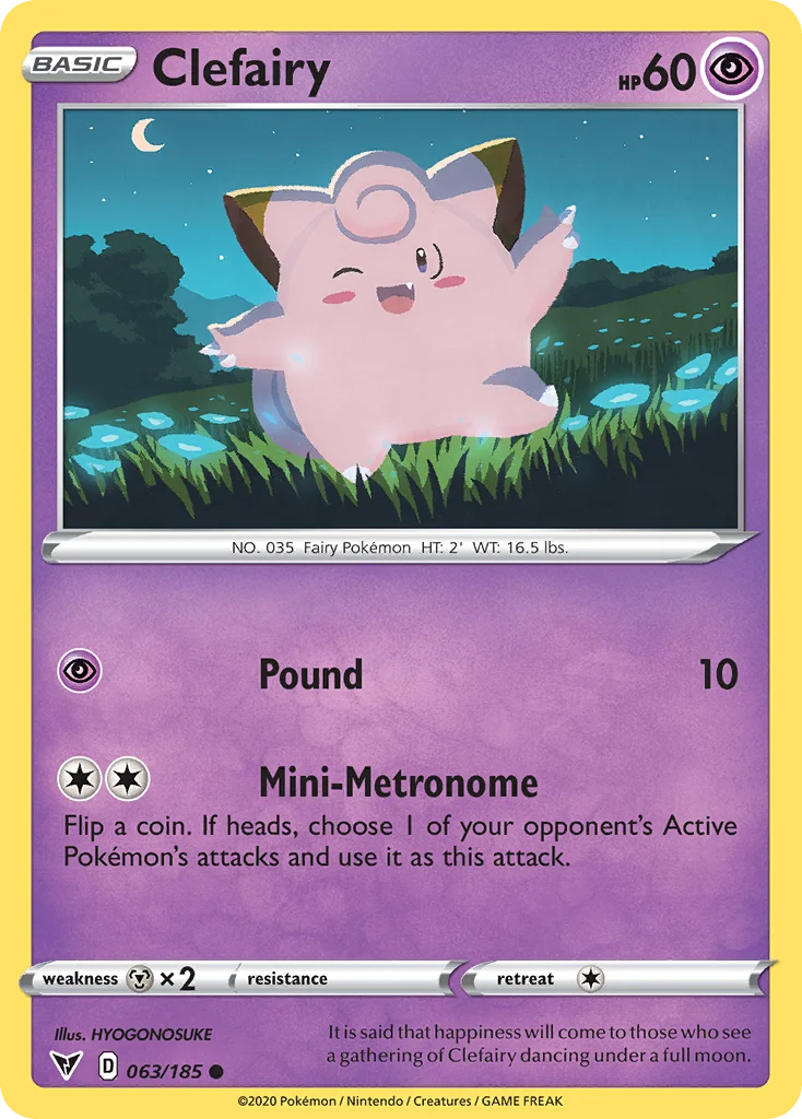 Clefairy 063/185 Common