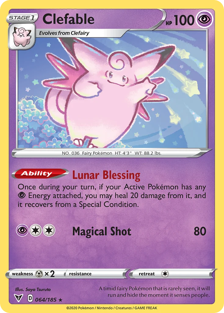 Clefable 064/185 Rare