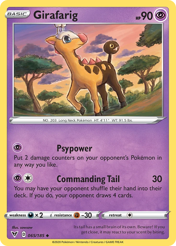 Girafarig 065/185 Uncommon