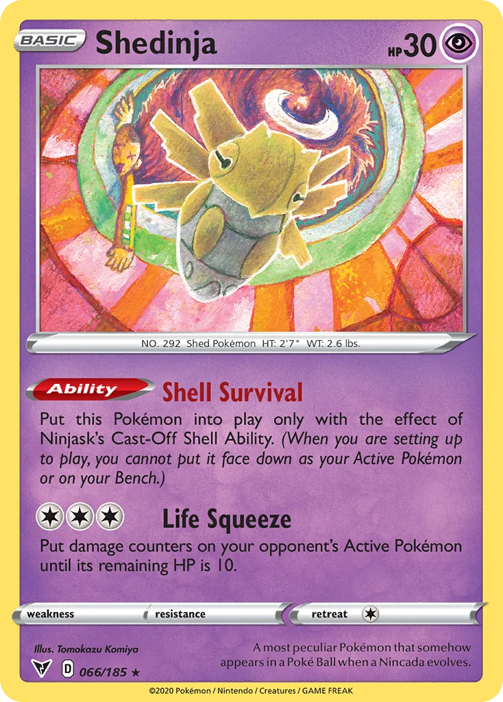 Shedinja 066/185 Rare