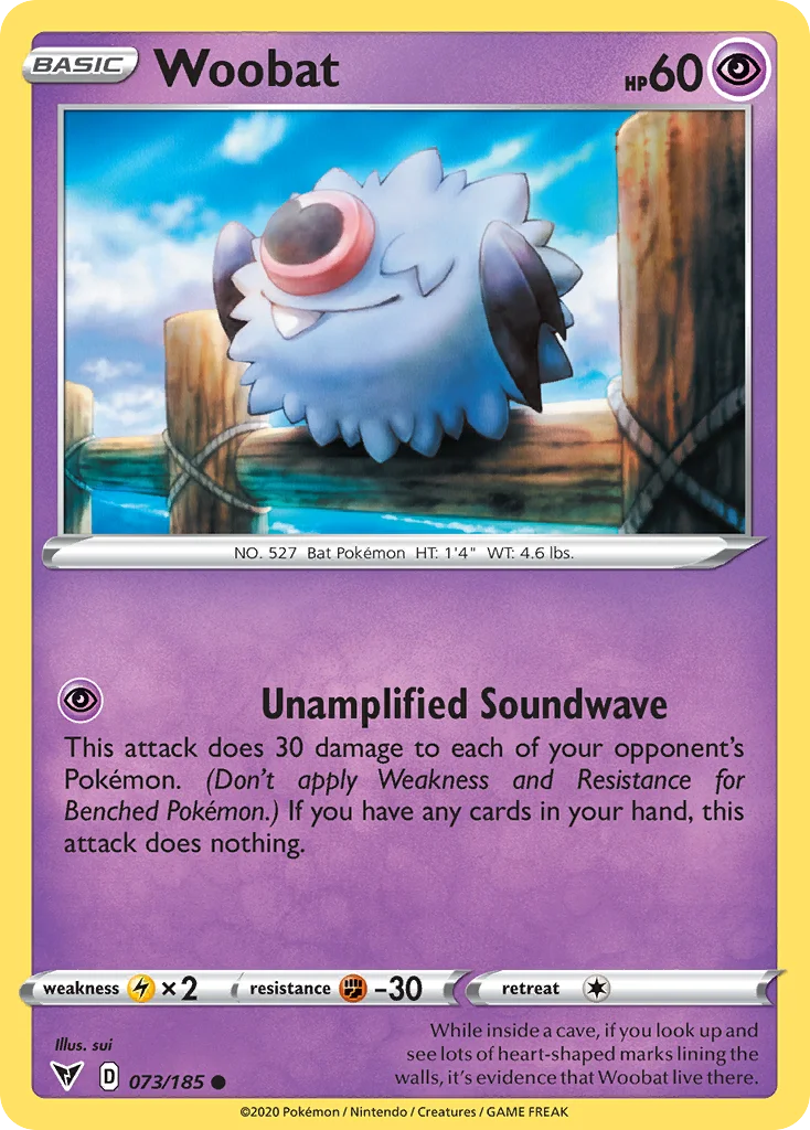 swsh4-73 Woobat 073/185 Common