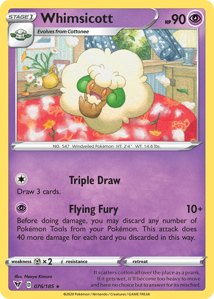 Whimsicott 076/185 Rare