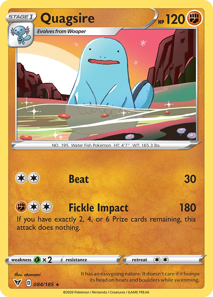 Quagsire 084/185 Rare