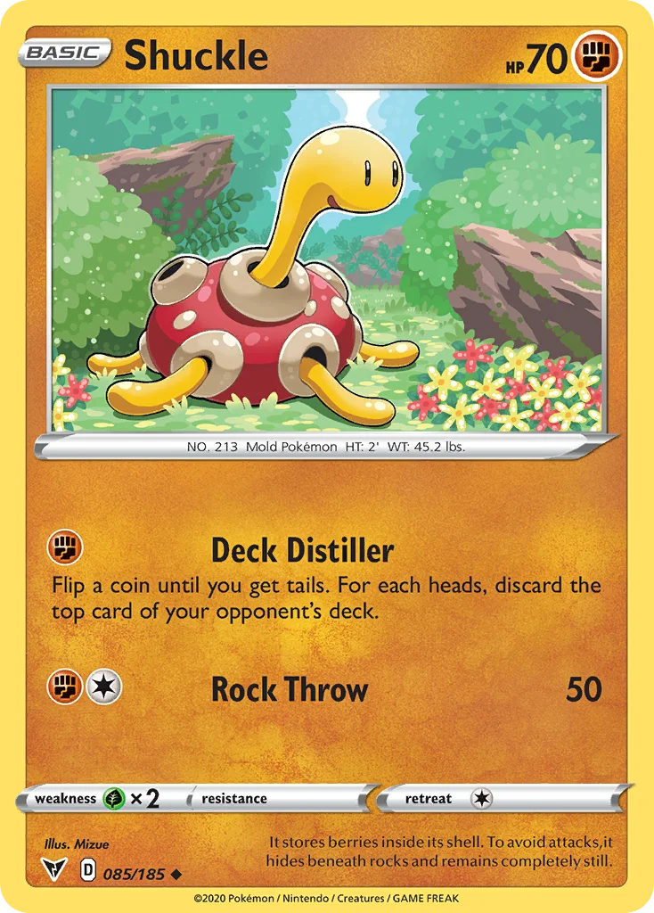 swsh4-85 Shuckle 085/185 Uncommon