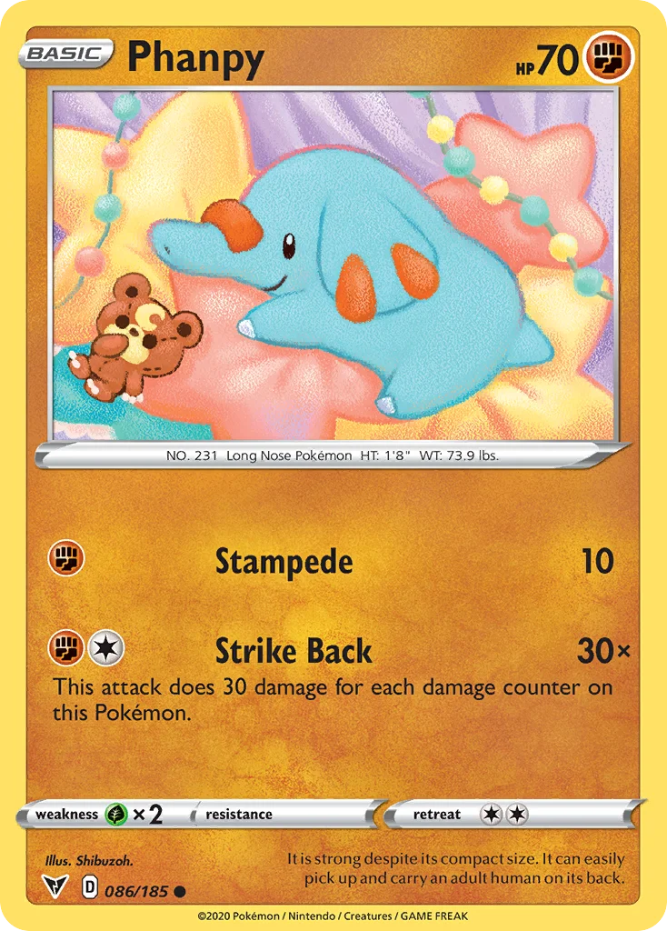 Phanpy 086/185 Common