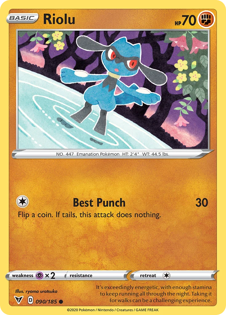 swsh4-90 Riolu 090/185 Common